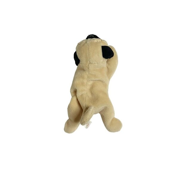 Vintage 1996 Ty Beanie Baby Pugsly The Pug Dog Stuffed Animal Plush Toy - Picture 2 of 6